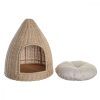 Kutyaágy DKD Home Decor 45 x 45 x 57 cm Természetes Rattan MOST 79393 HELYETT 50243 Ft-ért!