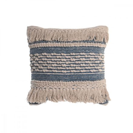 Párna DKD Home Decor Kék 45 x 10 x 45 cm Fehér Boho MOST 17116 HELYETT 10244 Ft-ért!
