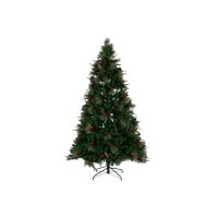   Karácsonyfa DKD Home Decor Piros Zöld Polietilén 100 x 100 x 180 cm MOST 125806 HELYETT 80693 Ft-ért!