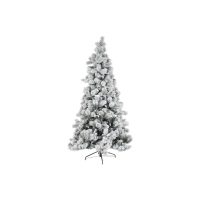  Karácsonyfa DKD Home Decor Fehér Zöld Polietilén havas 140 x 140 x 210 cm MOST 177850 HELYETT 114069 Ft-ért!