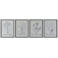   Kép DKD Home Decor modern Botanikus növények 45 x 2,5 x 60 cm (4 egység) MOST 126464 HELYETT 81114 Ft-ért!