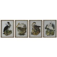   Kép DKD Home Decor madarak Keleti 45 x 3 x 60 cm (4 egység) MOST 137353 HELYETT 88092 Ft-ért!
