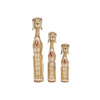   Dekoratív Figura DKD Home Decor Fehér Barna Kutya Trópusi 80 cm 16 x 9 x 100 cm MOST 42980 HELYETT 25159 Ft-ért!