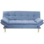   Kanapé DKD Home Decor Kék Égszínkék Természetes Fa Scandi 180 x 85 x 83 cm MOST 231364 HELYETT 148389 Ft-ért!