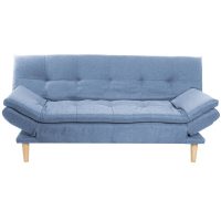   Kanapé DKD Home Decor Kék Égszínkék Természetes Fa Scandi 180 x 85 x 83 cm MOST 231364 HELYETT 148389 Ft-ért!