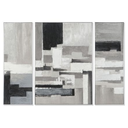 Szett 3 képpel DKD Home Decor Absztrakt modern 140 x 3,5 x 100 cm MOST 118319 HELYETT 74872 Ft-ért!