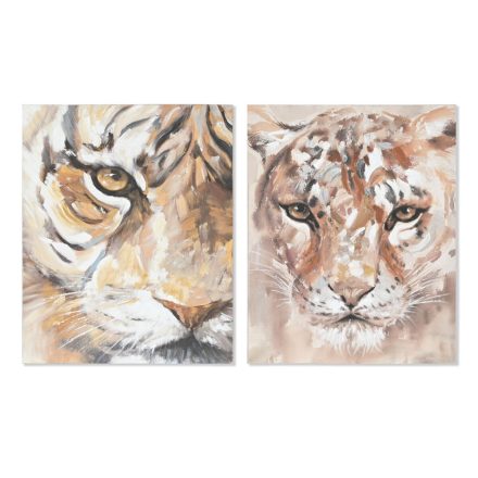 Kép Home ESPRIT Gyarmati Tigris 80 x 3,7 x 100 cm (2 egység) MOST 107267 HELYETT 67878 Ft-ért!