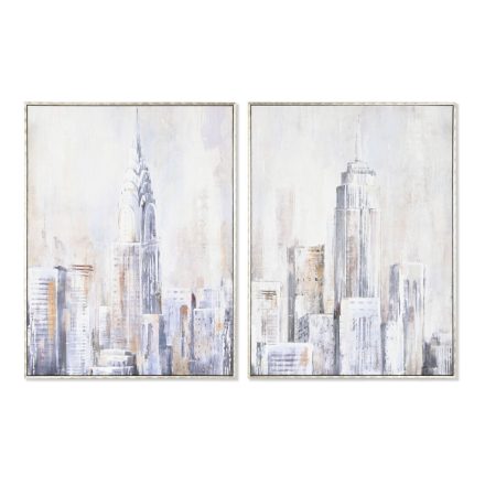 Kép Home ESPRIT New York Loft 60 x 2,4 x 80 cm (2 egység) MOST 64813 HELYETT 41016 Ft-ért!