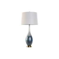   Asztali lámpa Home ESPRIT Kék Kétszínű Kristály 50 W 220 V 40 x 40 x 84 cm MOST 68449 HELYETT 43314 Ft-ért!