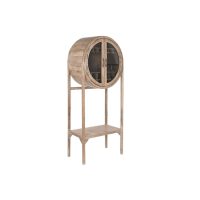   Tárolóbútor Home ESPRIT Természetes Kristály Tikfa Újrahasznosított fa 75 x 40 x 182 cm MOST 368926 HELYETT 236622 Ft-ért!