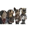Dekoratív Figura Home ESPRIT Többszínű 10 x 7 x 16,5 cm (4 egység) MOST 35833 HELYETT 20975 Ft-ért!