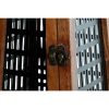 Gyertyatartó DKD Home Decor Fekete Természetes Fém Mangófa 15 x 15 x 26 cm MOST 30945 HELYETT 18115 Ft-ért!