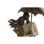   Dekoratív Figura Home ESPRIT Zöld Aranysàrga Pár 12,5 x 8 x 25,5 cm MOST 18941 HELYETT 11335 Ft-ért!