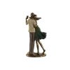 Dekoratív Figura Home ESPRIT Zöld Aranysàrga 12 x 8,5 x 25,5 cm MOST 13697 HELYETT 8202 Ft-ért!