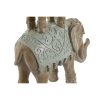 Dekoratív Figura Home ESPRIT Fehér Elefánt Gyarmati 24,5 x 9,5 x 35 cm MOST 28184 HELYETT 16494 Ft-ért!
