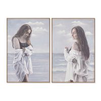   Kép Home ESPRIT Hölgy Mediterrán 80 x 3,5 x 120 cm (2 egység) MOST 91675 HELYETT 58014 Ft-ért!