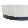 Lábtartó DKD Home Decor Fehér Fekete Poliészter Fa MDF Scandi 60 x 60 x 45 cm (3 egység) MOST 130864 HELYETT 83934 Ft-ért!