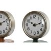 настолен часовник Home ESPRIT Fekete Zöld Narancszín Fém polipropilén Vintage 13 x 13 x 35 cm (2 egység) MOST 38888 HELYETT 22761 Ft-ért!