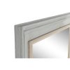 Falitükör Home ESPRIT Fehér Szürke Természetes 150 x 5 x 90 cm MOST 197449 HELYETT 118195 Ft-ért!
