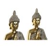Dekoratív Figura Home ESPRIT Bézs szín Aranysàrga Buddha Keleti 21 x 11,5 x 28 cm (2 egység) MOST 36475 HELYETT 21347 Ft-ért!