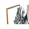 Fali Dekoráció Home ESPRIT Kék Aranysàrga Mediterrán Halak 50 x 4 x 50 cm (2 egység) MOST 57721 HELYETT 33782 Ft-ért!