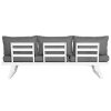 Kanapé és Asztal Készlet Home ESPRIT Fém 130 x 68 x 65 cm MOST 783601 HELYETT 502585 Ft-ért!