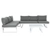 Kanapé és Asztal Készlet Home ESPRIT Fém 130 x 68 x 65 cm MOST 783601 HELYETT 502585 Ft-ért!