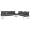 Kanapé és Asztal Készlet Home ESPRIT Fém 130 x 68 x 65 cm MOST 783601 HELYETT 502585 Ft-ért!