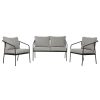 Asztal szett, íróasztal és 2 szék Home ESPRIT Acél 121 x 70 x 75 cm MOST 453300 HELYETT 290734 Ft-ért!