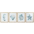  Kép Home ESPRIT Mediterrán Kagyló( héj) 55 x 2,5 x 70 cm (4 egység) MOST 182212 HELYETT 116864 Ft-ért!