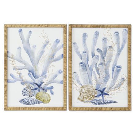 Kép Home ESPRIT Mediterrán 50 x 2,5 x 70 cm (2 egység) MOST 81040 HELYETT 51285 Ft-ért!