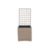 Kaspó Home ESPRIT polipropilén Rattan 48 x 52 x 114 cm MOST 92146 HELYETT 58312 Ft-ért!