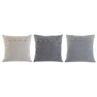   Párna Home ESPRIT Kék Bézs szín Mediterrán 60 x 20 x 60 cm (3 egység) MOST 29738 HELYETT 17404 Ft-ért!