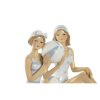 Dekoratív Figura Home ESPRIT Fehér Égszínkék Mediterrán 8 x 8 x 12,5 cm (2 egység) MOST 36220 HELYETT 21198 Ft-ért!