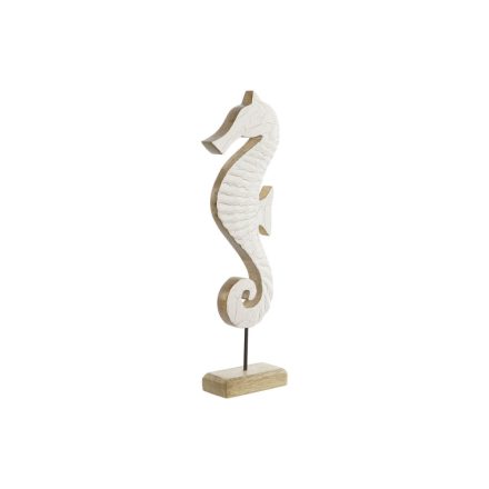 Dekoratív Figura Home ESPRIT Fehér Természetes Ló Mediterrán 12 x 5 x 38 cm MOST 12421 HELYETT 6970 Ft-ért!