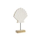   Dekoratív Figura Home ESPRIT Fehér Természetes Kagyló Mediterrán 18 x 5 x 28 cm MOST 10178 HELYETT 5713 Ft-ért!