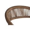 Hokedli Home ESPRIT Barna Fekete Alumínium Rattan 52 x 55 x 105 cm MOST 129743 HELYETT 82107 Ft-ért!