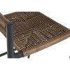 Hokedli Home ESPRIT Barna Fekete Alumínium Rattan 52 x 55 x 105 cm MOST 129743 HELYETT 82107 Ft-ért!