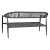 Kerti kanapé Home ESPRIT Alumínium 131 x 55 x 76 cm MOST 171315 HELYETT 109878 Ft-ért!