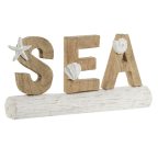   Dekoratív Figura Home ESPRIT Sea Fehér Természetes Mediterrán 47 x 8 x 24,5 cm MOST 58711 HELYETT 37155 Ft-ért!