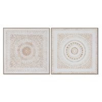   Kép Home ESPRIT Mandala Skandináv 100 x 4 x 100 cm (2 egység) MOST 131823 HELYETT 84546 Ft-ért!