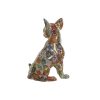 Dekoratív Figura Home ESPRIT Többszínű Kutya Mediterrán 12 x 10 x 16 cm (2 egység) MOST 20109 HELYETT 12038 Ft-ért!
