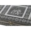 Ékszeres doboz DKD Home Decor Ezüst színű Égszínkék Fa Alumínium 27,5 x 20 x 5,4 cm MOST 19560 HELYETT 11451 Ft-ért!