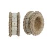Szalvéta gyűrű DKD Home Decor Természetes Juta Gyanta Alumínium 6 x 3 x 6 cm 4 Darabok MOST 7819 HELYETT 4680 Ft-ért!