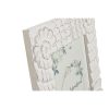 Fényképkeret Home ESPRIT Fehér Kristály Fa MDF 37 x 1,5 x 37 cm MOST 11114 HELYETT 6655 Ft-ért!