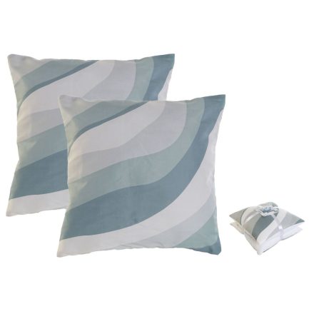 Párna készlet Home ESPRIT Hullámok 45 x 5 x 45 cm (2 egység) MOST 9041 HELYETT 5407 Ft-ért!