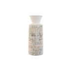   Váza Home ESPRIT Fehér Természetes Mangófa Gyarmati 15 x 15 x 22,5 cm MOST 28501 HELYETT 16684 Ft-ért!