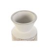 Váza Home ESPRIT Fehér Természetes Mangófa Gyarmati 15 x 15 x 22,5 cm MOST 25407 HELYETT 14874 Ft-ért!