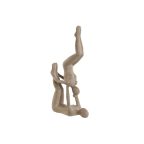   Dekoratív Figura Home ESPRIT Bézs szín Yoga 21,4 x 8,8 x 40 cm MOST 33080 HELYETT 19363 Ft-ért!