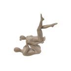   Dekoratív Figura Home ESPRIT Bézs szín Yoga 20 x 10 x 50 cm MOST 24897 HELYETT 14568 Ft-ért!